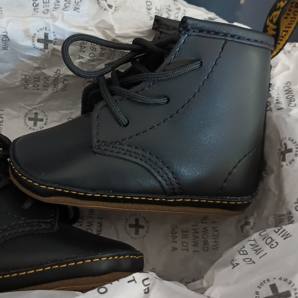 Baby Black Dr Martens Boots